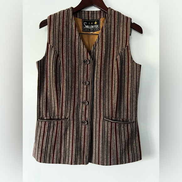 Vintage Wool Vest - Picture 1 of 12